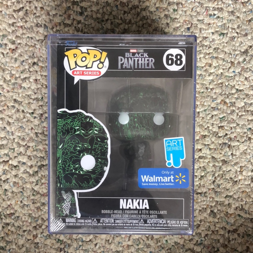 Black Panther Nakia Walmart Exclusive Art Series